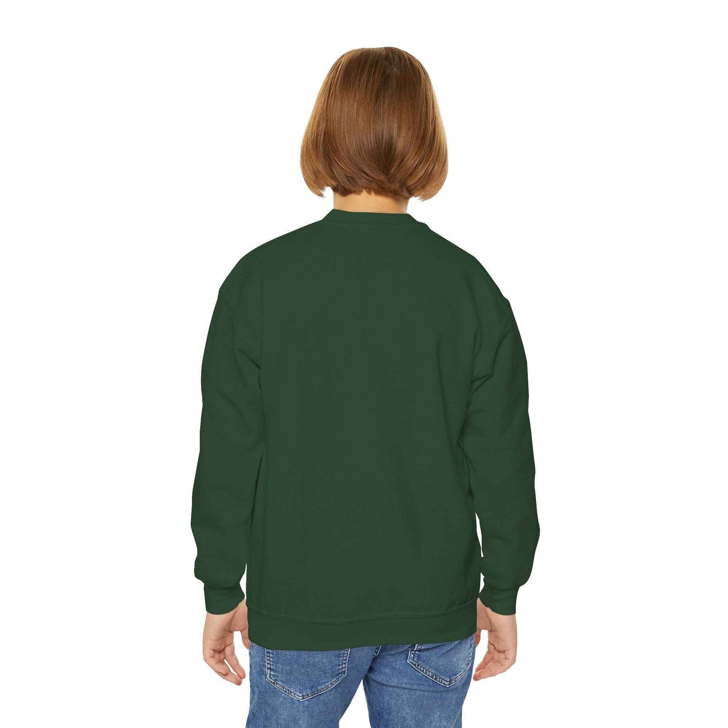 Youth Crewneck Sweatshirt - Life is Better with Coffee - Cozy Gift for Coffee Lovers, Trendy Kids Fashion, Casual Wear, Everyday Comfort
