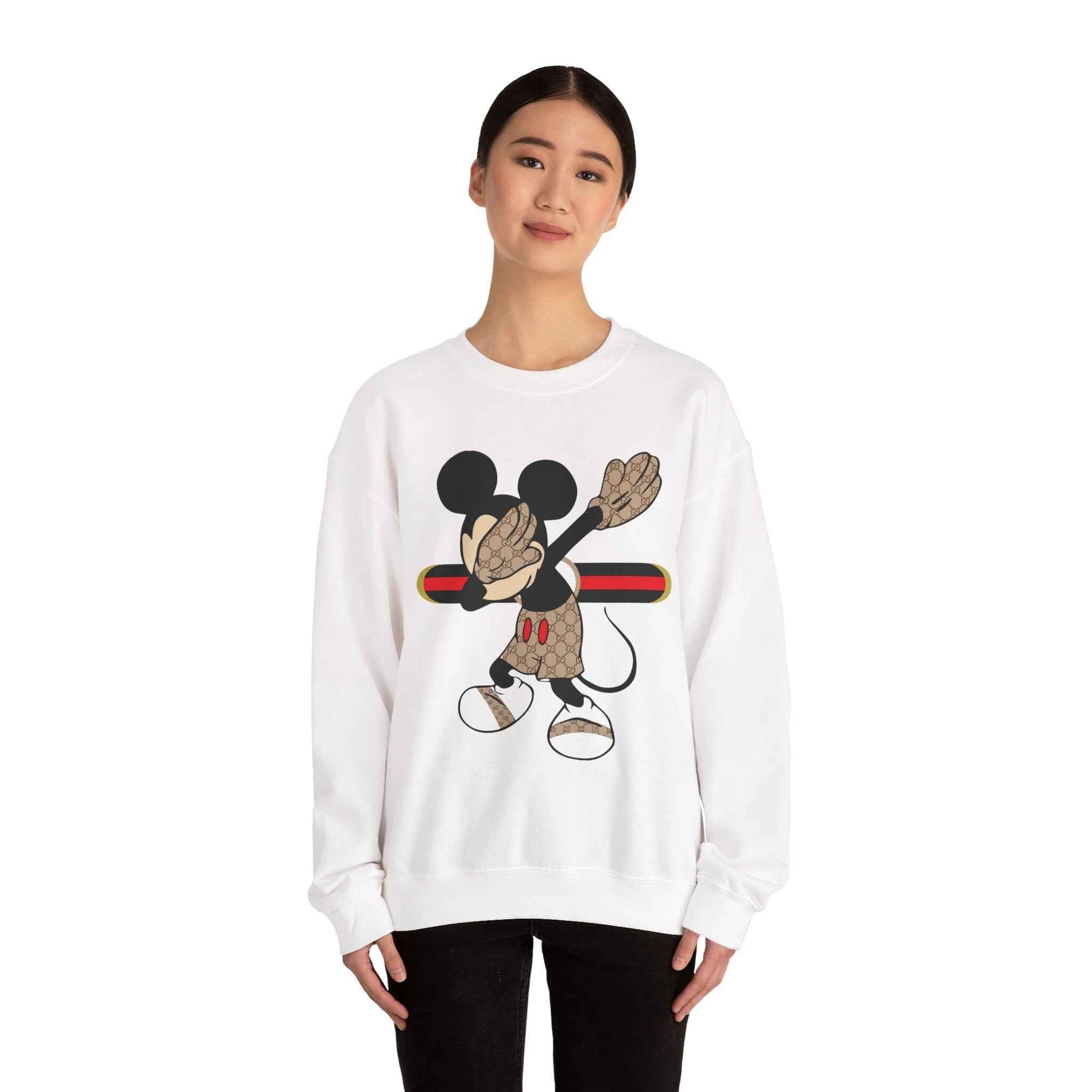 Mickey Mouse Crewneck Sweatshirt - Unisex Warm Casual Wear for Disney Fans, Perfect Birthday Gift - Maklenn