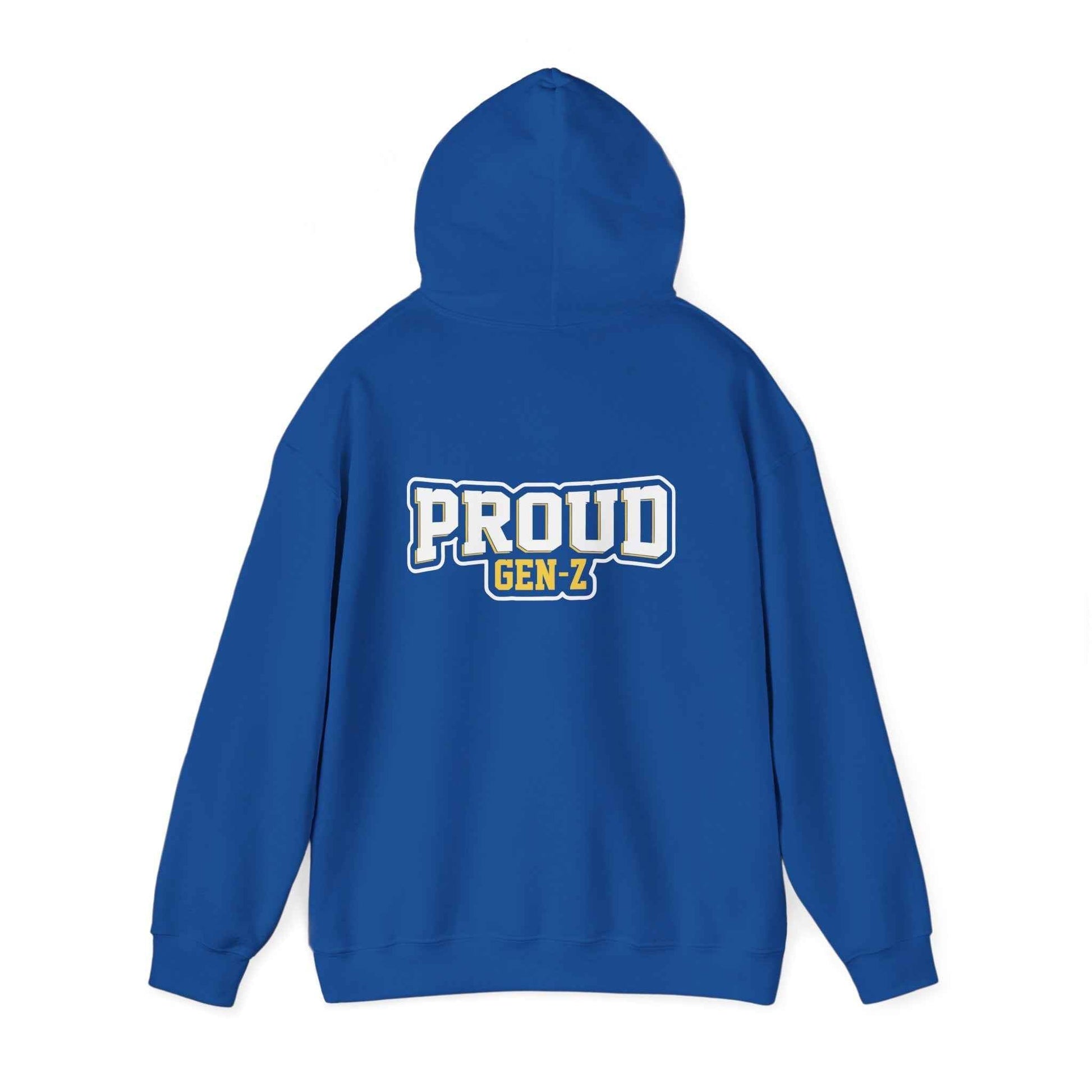 Proud Gen-Z Hoodie - Cozy Unisex Streetwear for Teens, Perfect Graduation Gift, Trendy Everyday Casual Sweatshirt - Maklenn