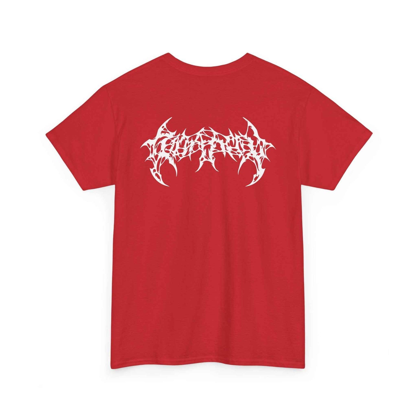 Grunge Graphic Tee, Edgy Unisex Heavy Cotton Shirt, Casual Streetwear, Concert Apparel, Music Festival Wear