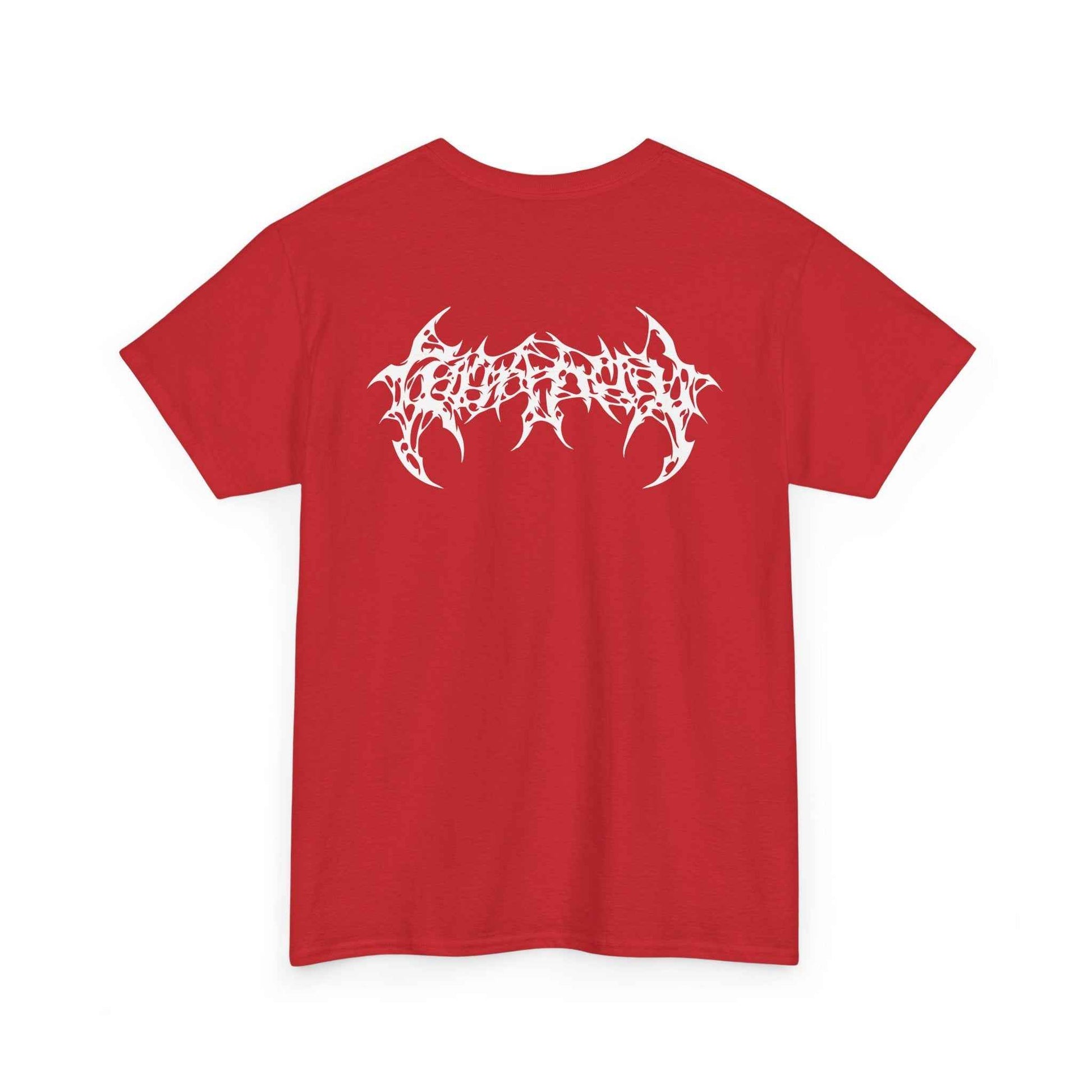 Grunge Graphic Tee, Edgy Unisex Heavy Cotton Shirt, Casual Streetwear, Concert Apparel, Music Festival Wear