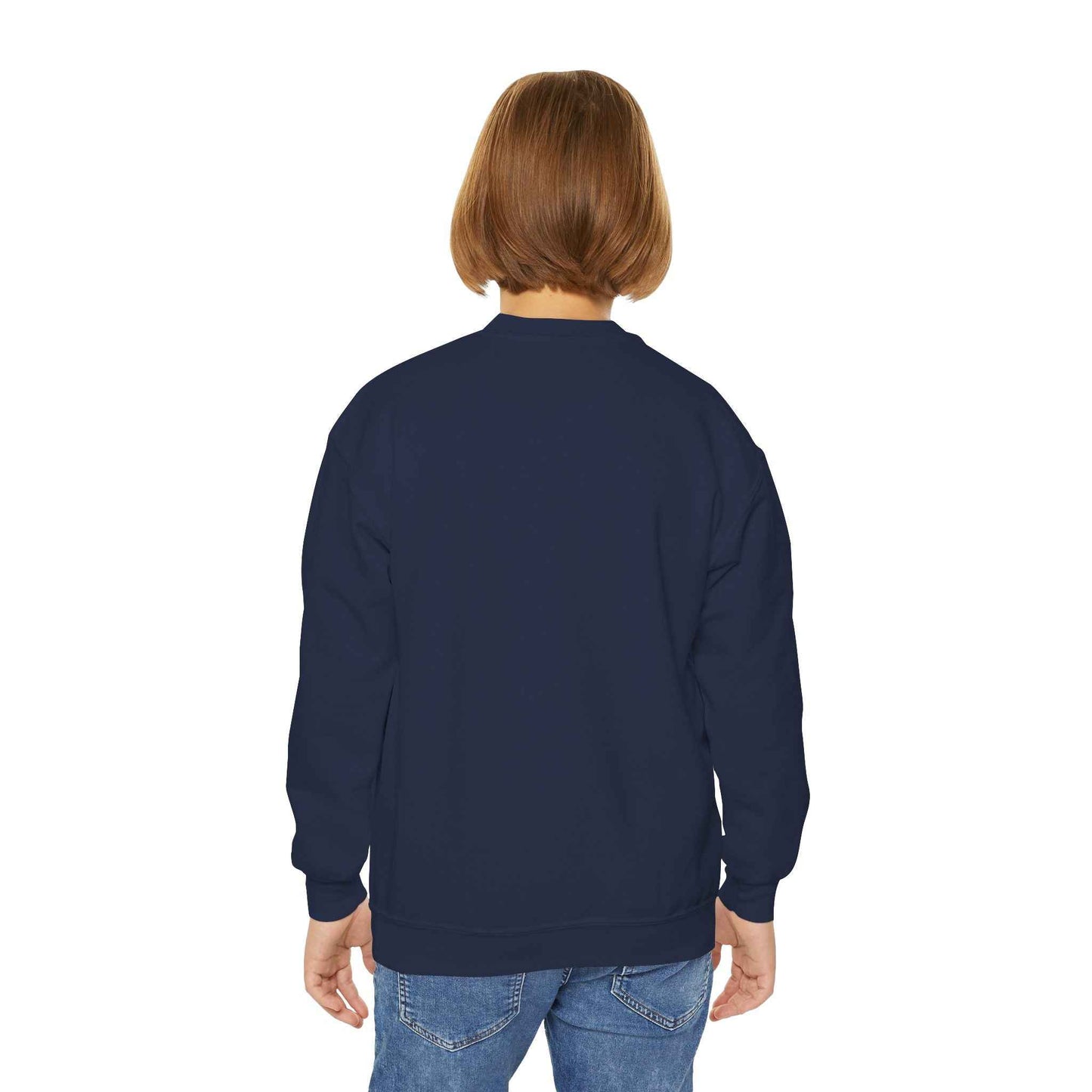 Youth Crewneck Sweatshirt - Life is Better with Coffee - Cozy Gift for Coffee Lovers, Trendy Kids Fashion, Casual Wear, Everyday Comfort