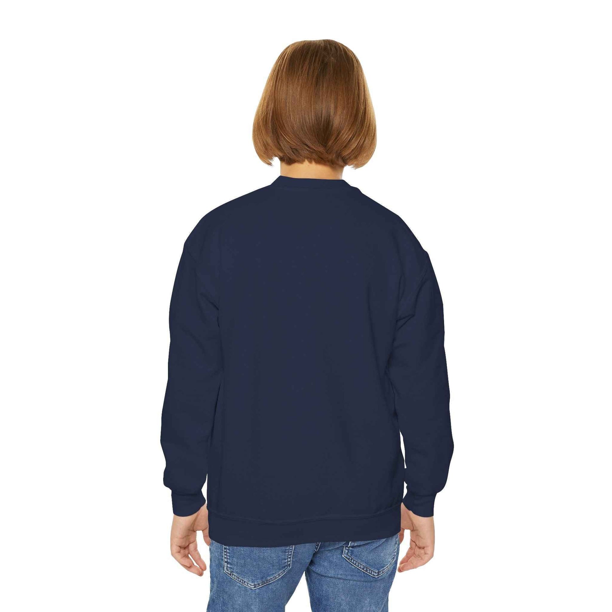 Youth Coffee Sweatshirt - Life is Better with Coffee - Cozy Trendy Gift for Kids and Coffee Lovers - Maklenn