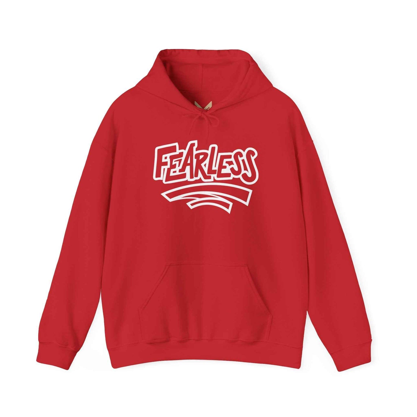 Fearless Hooded Sweatshirt, Unisex Hoodie, Motivational Apparel, Cozy Casual Wear, Gift for Him/Her, Inspirational Hoodie,motivational quotes,inspiring edition,us trend,canada trend,australia trend