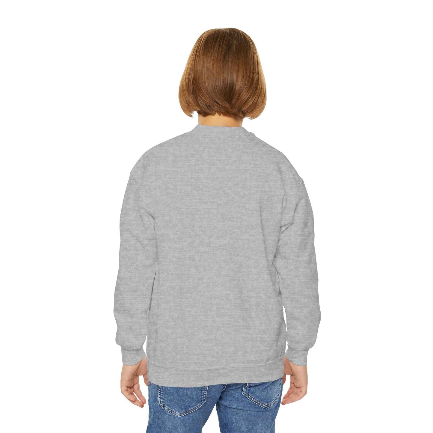 Youth Crewneck Sweatshirt - Life is Better with Coffee - Cozy Gift for Coffee Lovers, Trendy Kids Fashion, Casual Wear, Everyday Comfort