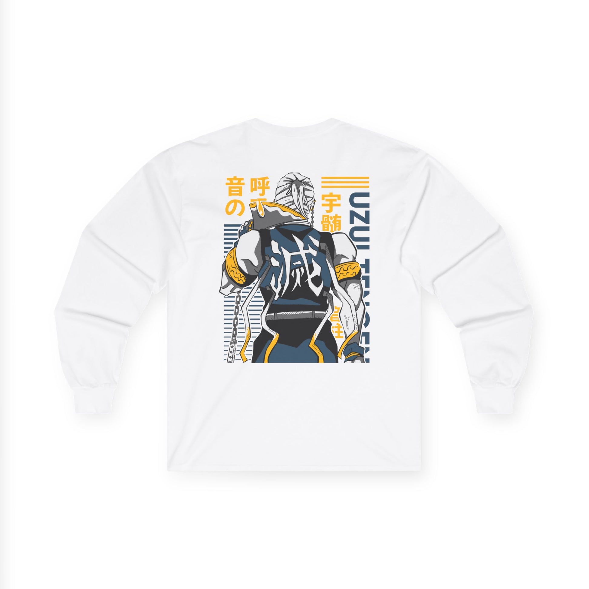Long Sleeve Tee - Uzui Tenten Hashira Demon Slayer Design Printify