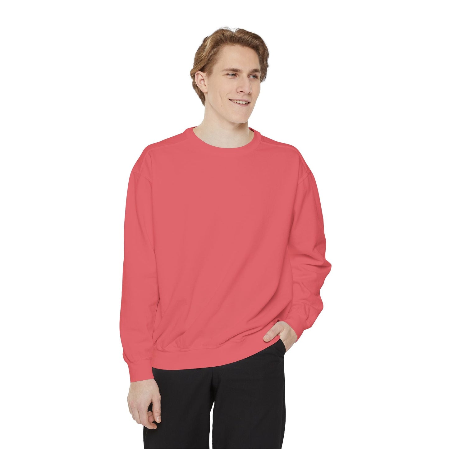 Stylish Unisex Garment-Dyed Sweatshirt, Casual Wear, Gift for Music Lovers, Retro Fashion, Unique Streetwear, Perfect for Parties,Michel jackson style sweatshirt,USA trend sweatshirt Printify