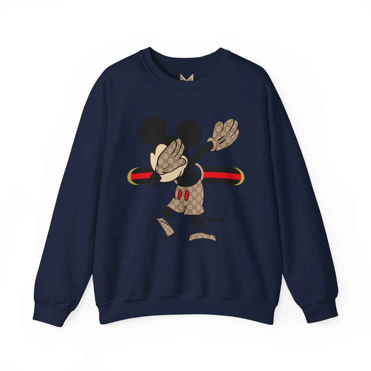Mickey Mouse Graphic Crewneck Sweatshirt, Unisex Warm Casual Wear, Perfect for Disney Fans, Gift for Birthdays, Cozy Lounge Top