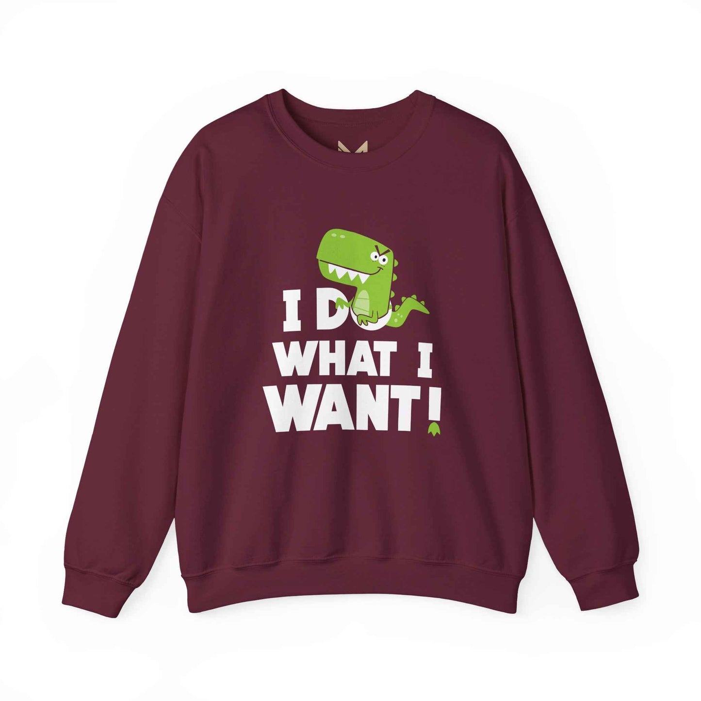 Dinosaur Quote Sweatshirt, Funny Crewneck, Gifts for Kids & Teens, Birthday or Holiday Apparel, Cute Graphic Sweater