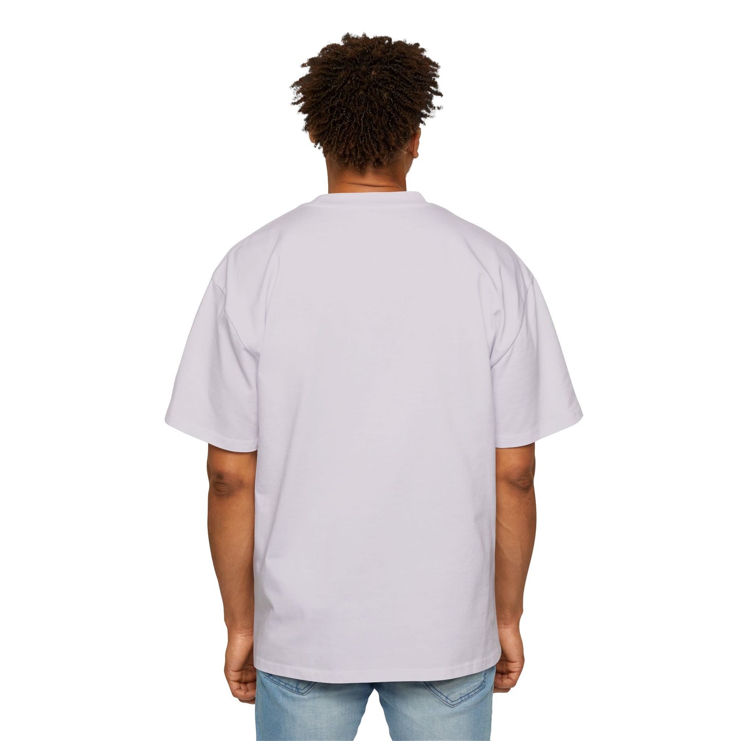 Ouch! Men's Heavy Oversized Tee, Casual T-Shirt, Gift for Him, Everyday Wear, Graphic Tee, Summer Style Printify