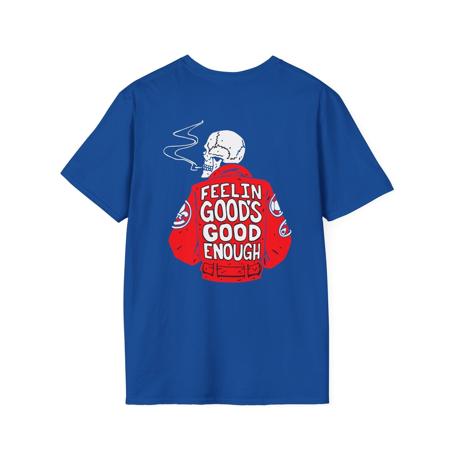 Unisex Graphic Tee - Vintage Skull Design, Comfy Casual Wear, Gift for Friends, Birthday, Streetwear, Everyday Style - Maklenn