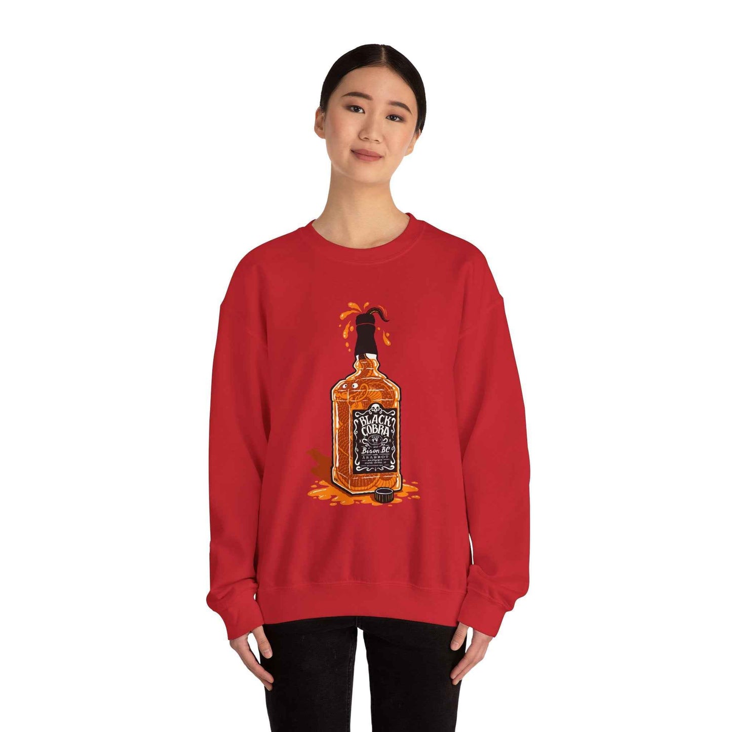 Whiskey Splash Sweatshirt, Cozy Unisex Sweatshirt, Casual Fall Fashion, Perfect Gift for Whiskey Lovers, Comfortable Crewneck