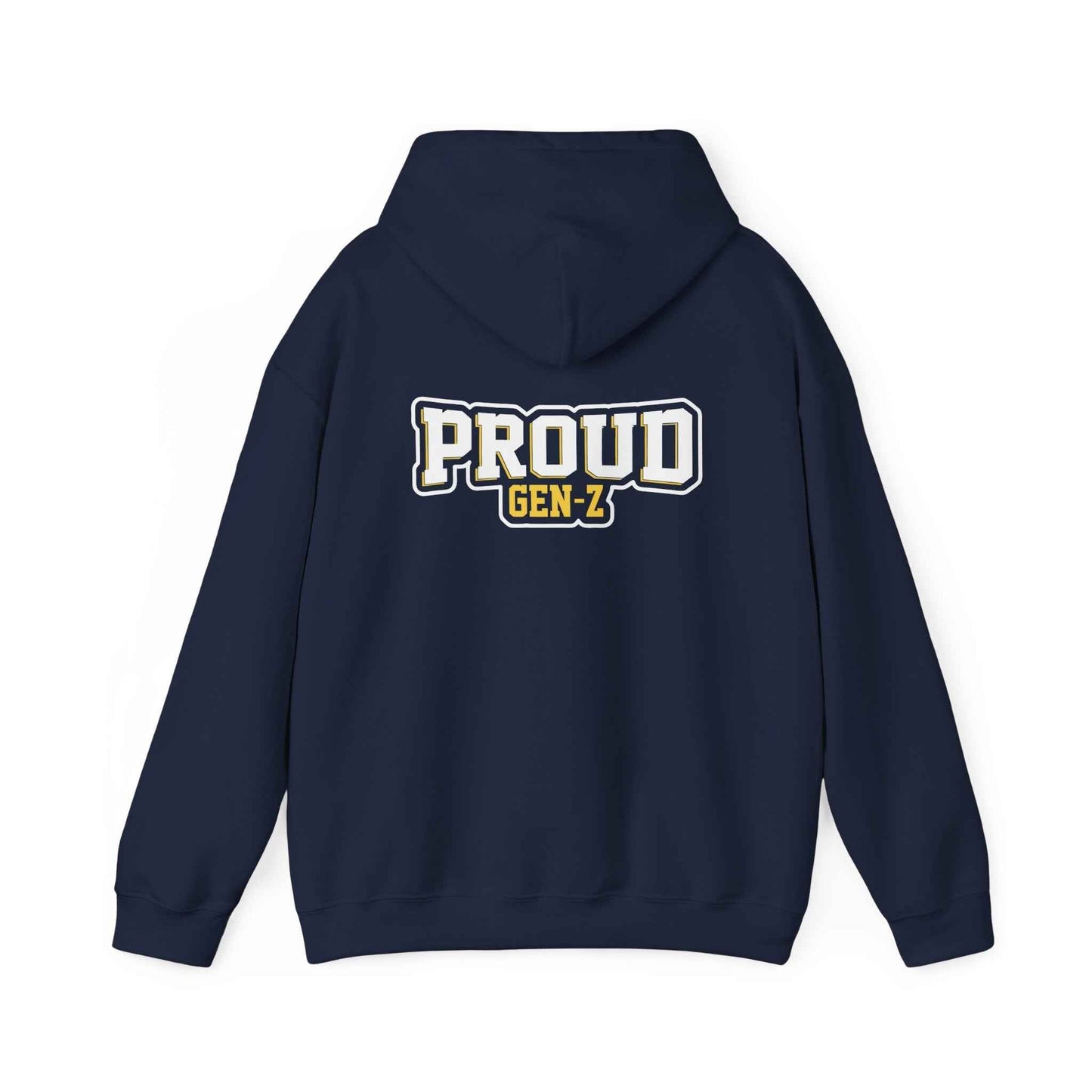 Proud Gen-Z Hoodie - Cozy Unisex Streetwear for Teens, Perfect Graduation Gift, Trendy Everyday Casual Sweatshirt - Maklenn