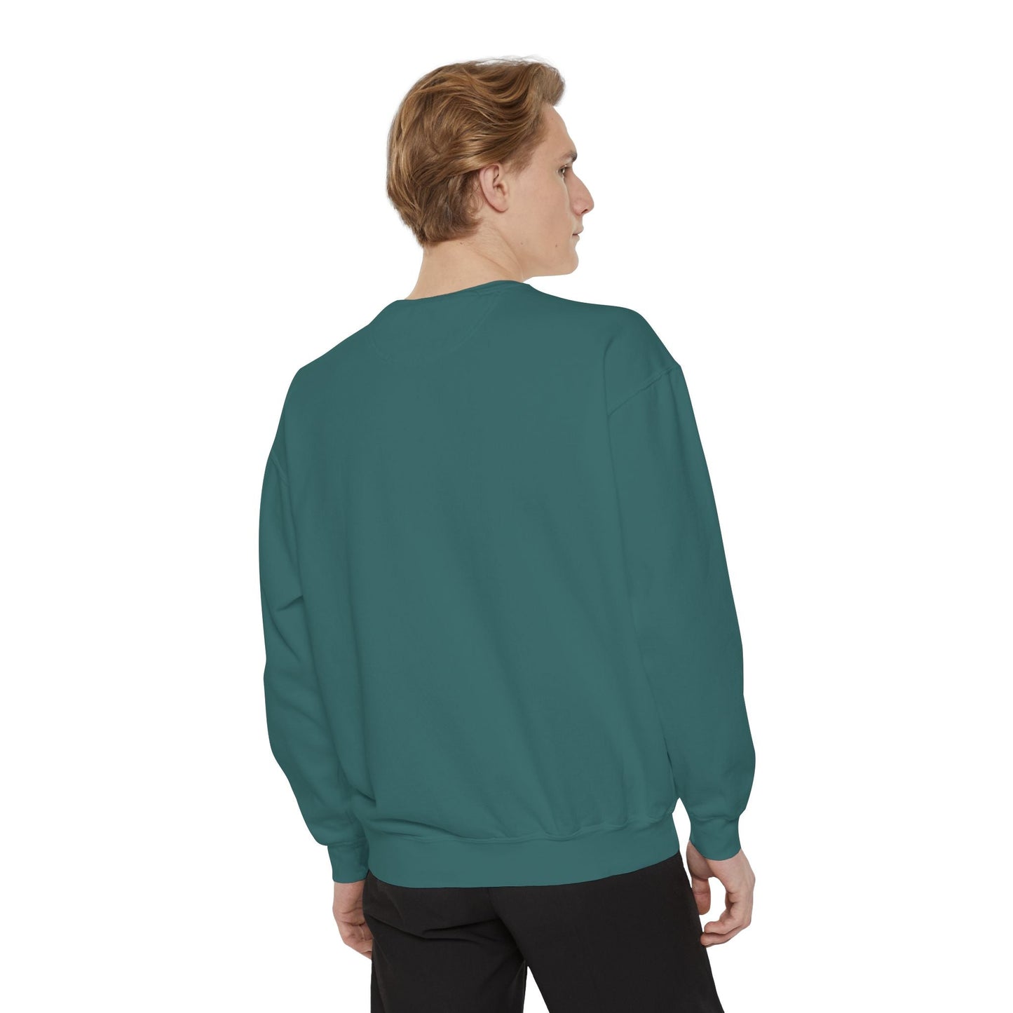 Snoop Dogg Inspired Unisex Garment-Dyed Sweatshirt - Hip Hop Style, Retro Fashion, Streetwear, Gift for Music Lovers, Cozy Apparel Printify