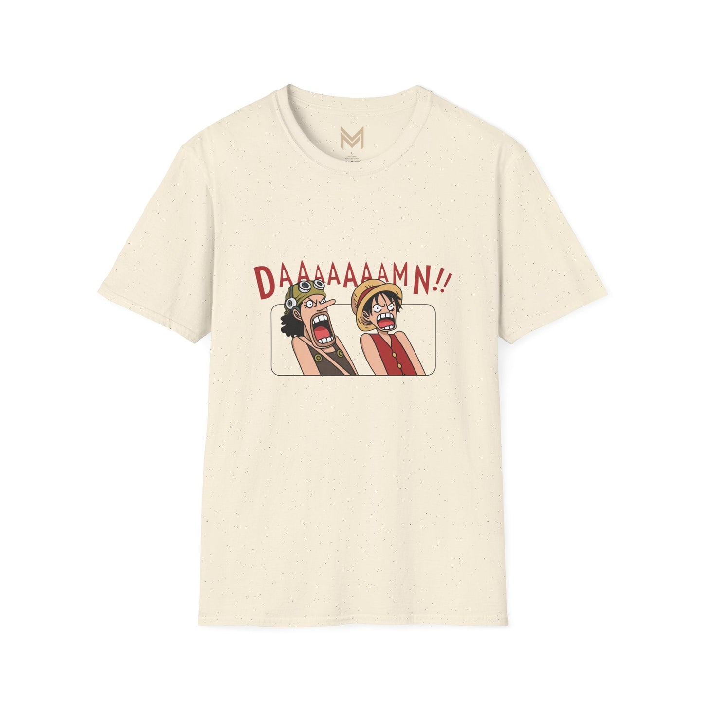 Funny Graphic Tee - DAAMMMN!! T-Shirt, Casual Wear, Gift for Friends, Anime Lovers, Birthday Gift, Everyday Humor - Maklenn