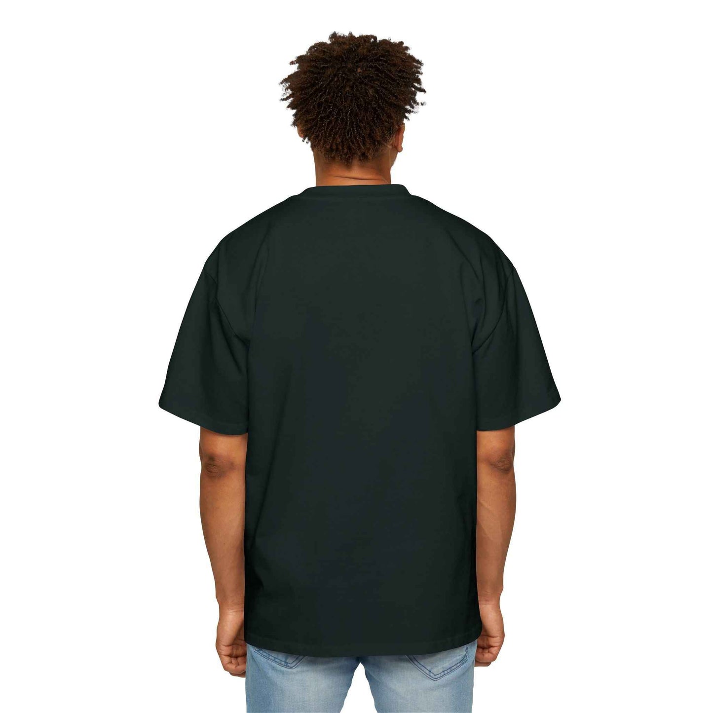 Ouch! Men's Heavy Oversized Tee, Casual T-Shirt, Gift for Him, Everyday Wear, Graphic Tee, Summer Style