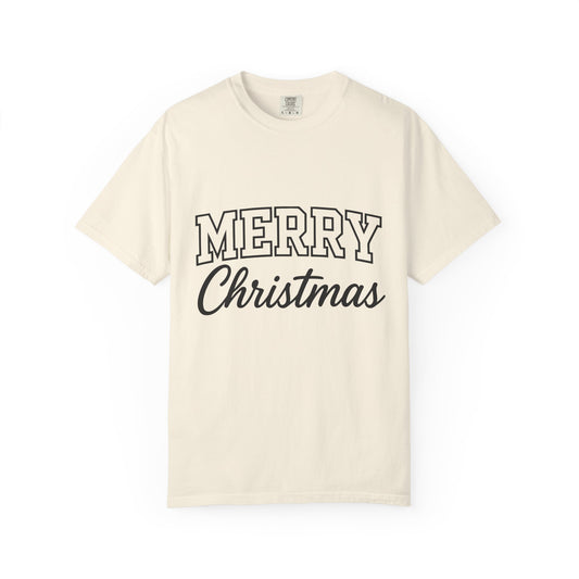 Merry Christmas T-Shirt — Classic Holiday Graphic Tee Printify