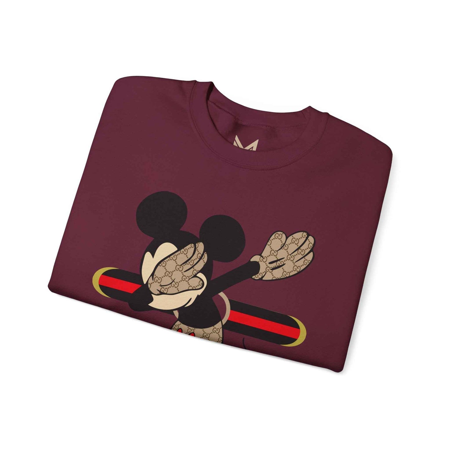 Mickey Mouse Graphic Crewneck Sweatshirt, Unisex Warm Casual Wear, Perfect for Disney Fans, Gift for Birthdays, Cozy Lounge Top