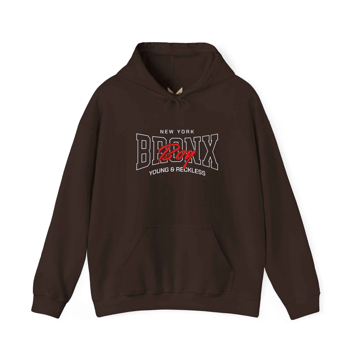 Bronx-themed Unisex Hoodie, Cozy Sweatshirt, Streetwear, Gift for Him/Her, New York Apparel, Young & Reckless Style