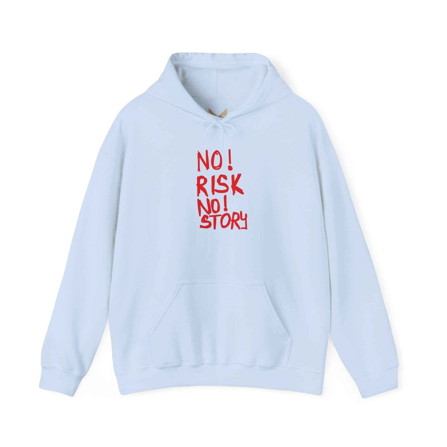 Risky Story Hoodie - Unisex Heavy Blend Sweatshirt, Motivational Apparel, Perfect for Gifting, Casual Wear, Year-Round Comfort