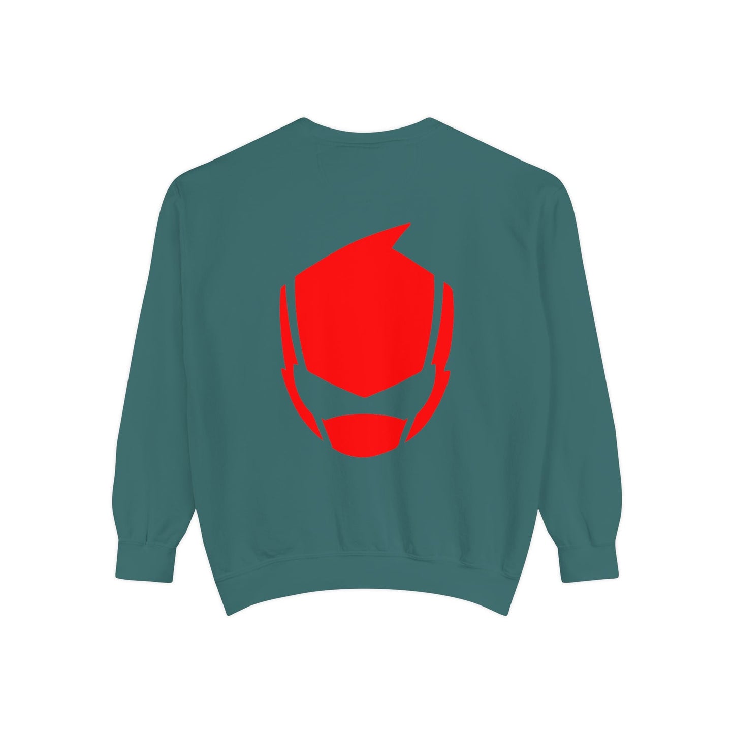 Bold Graphic Unisex Sweatshirt, Cozy Streetwear, Perfect Gift for Comics Fans, Casual Everyday Wear, Unique Holiday Apparel Printify