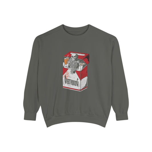 Skeleton Milk Carton Sweatshirt - Unisex Halloween Apparel, Funny and Casual Fashion - Maklenn