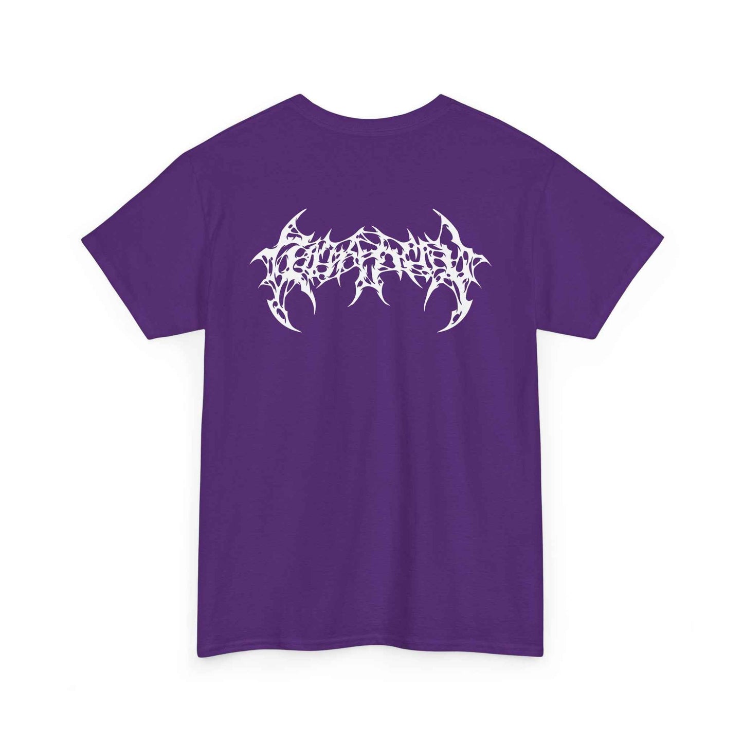 Grunge Graphic Tee, Edgy Unisex Heavy Cotton Shirt, Casual Streetwear, Concert Apparel, Music Festival Wear