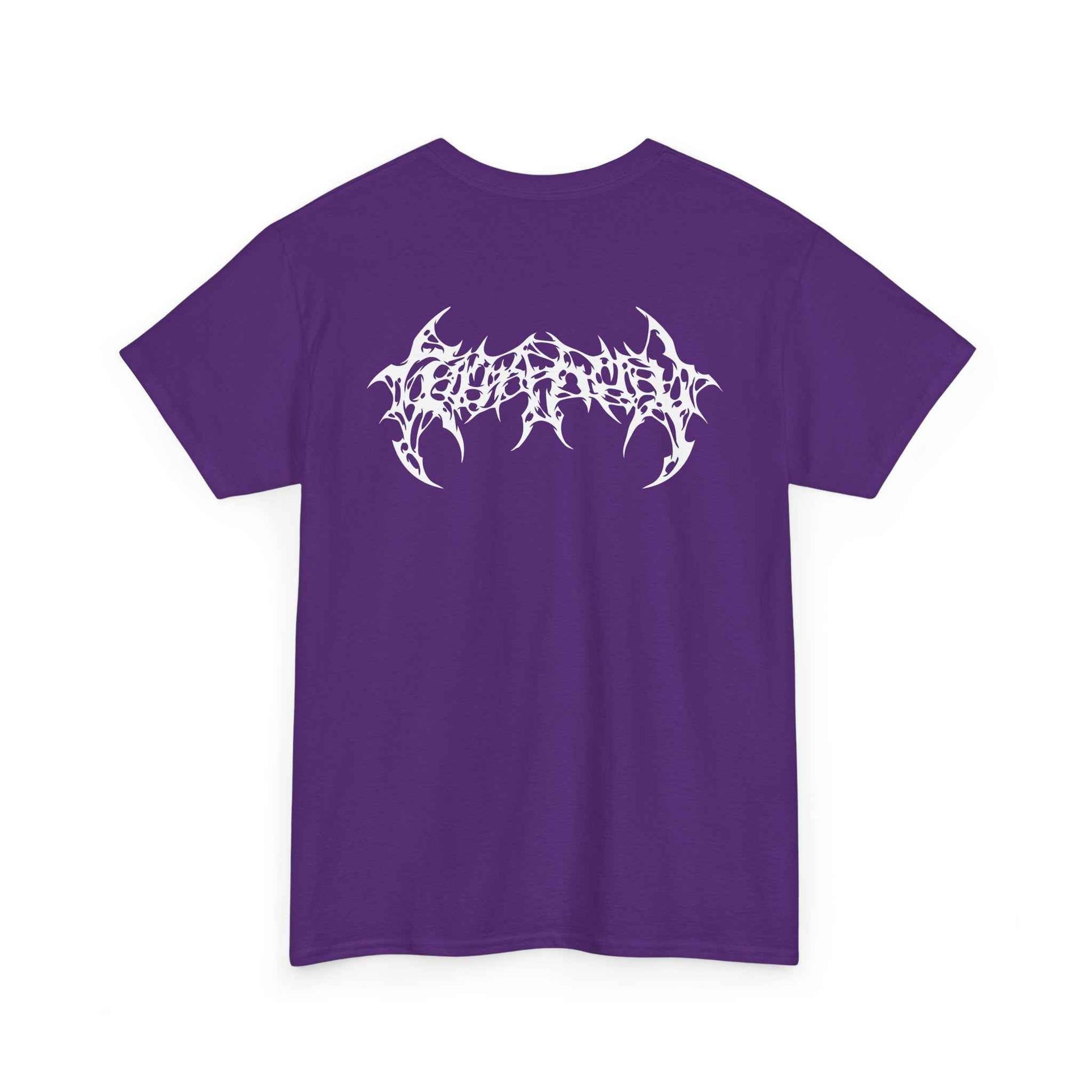 Grunge Graphic Tee, Edgy Unisex Heavy Cotton Shirt, Casual Streetwear, Concert Apparel, Music Festival Wear