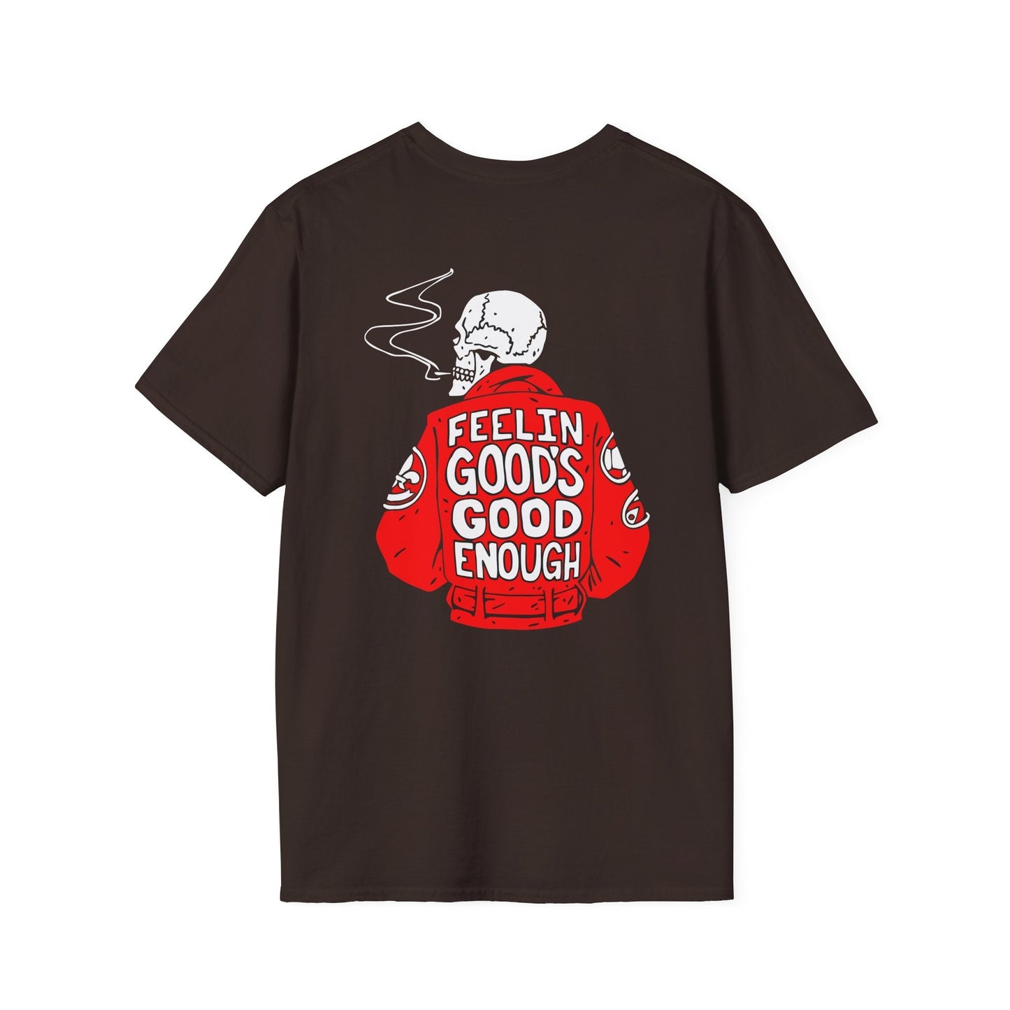 Unisex Graphic Tee - Vintage Skull Design, Comfy Casual Wear, Gift for Friends, Birthday, Streetwear, Everyday Style - Maklenn