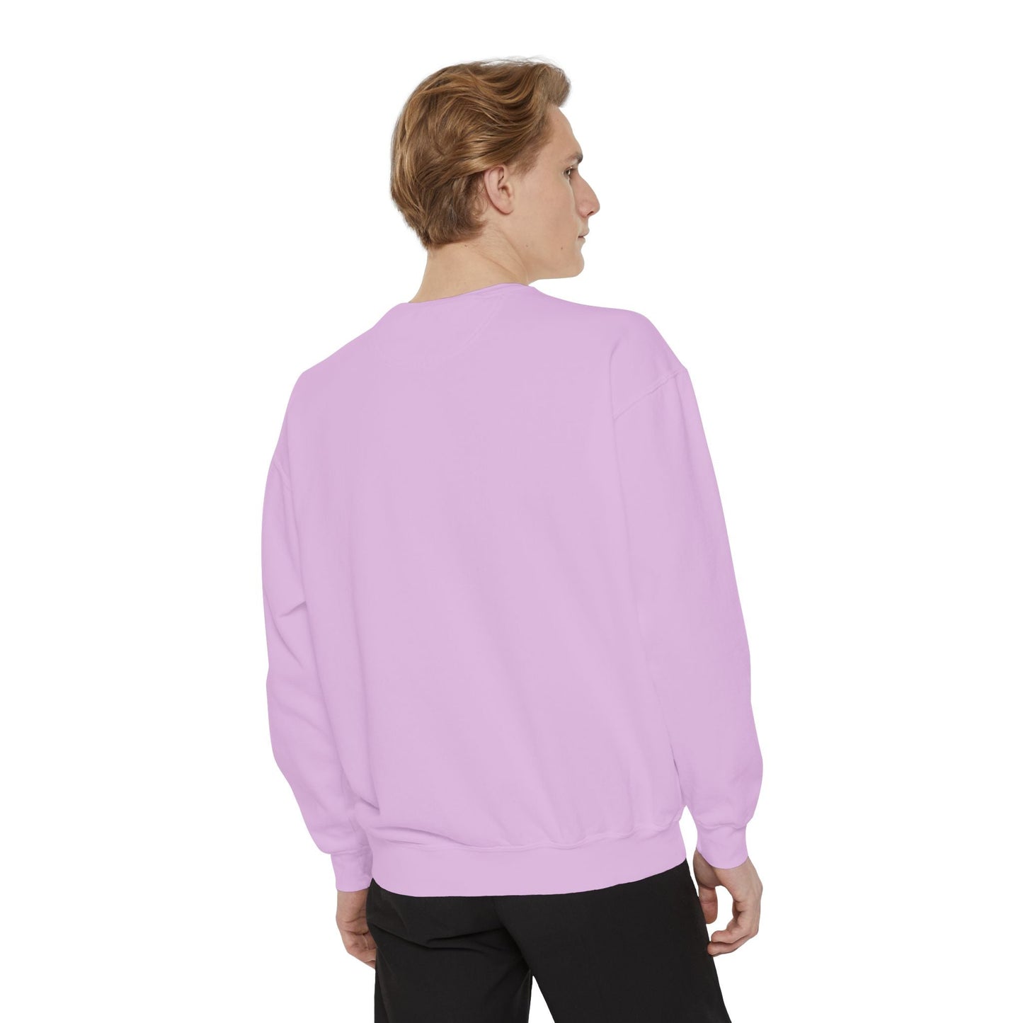 Snoop Dogg Inspired Unisex Garment-Dyed Sweatshirt - Hip Hop Style, Retro Fashion, Streetwear, Gift for Music Lovers, Cozy Apparel Printify