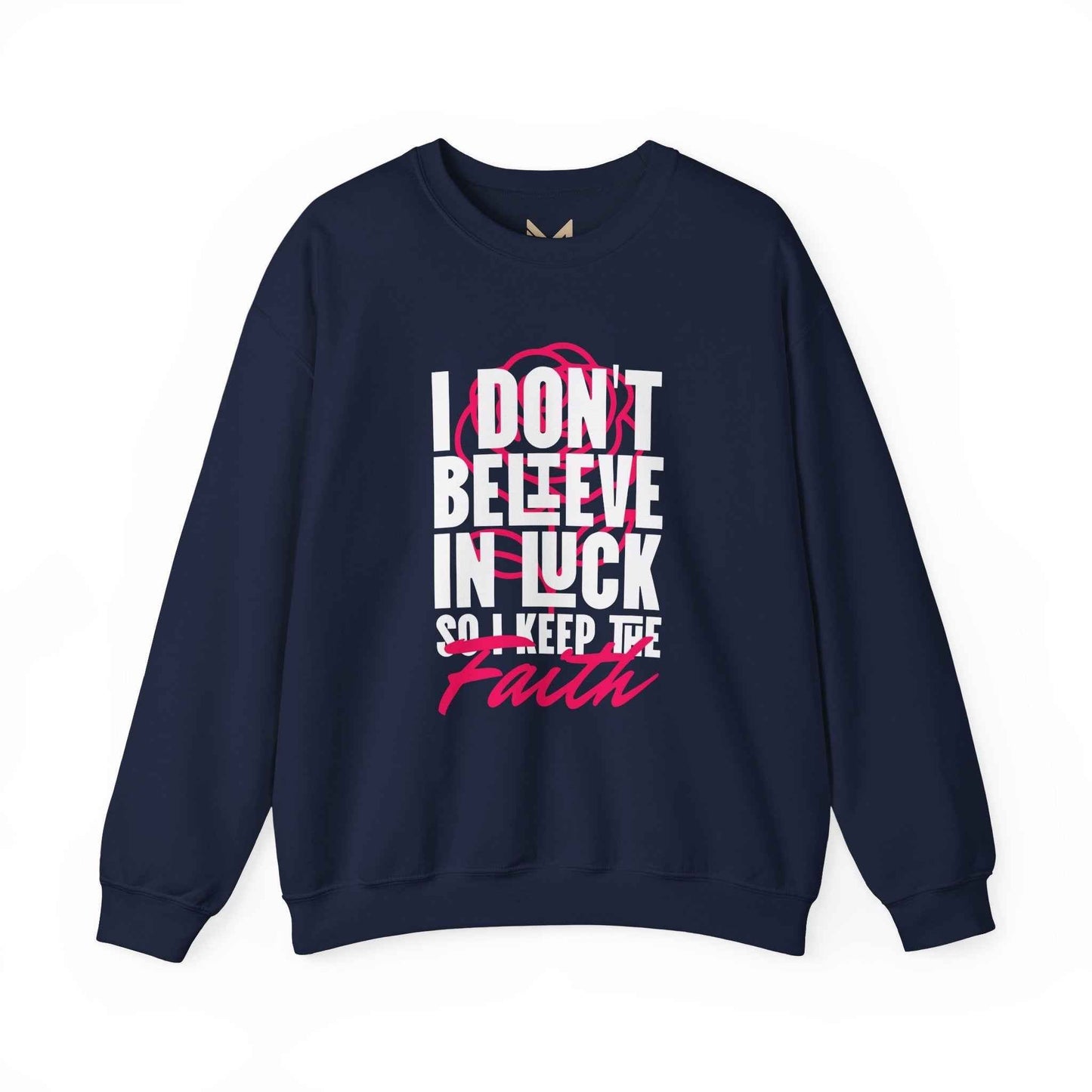 Inspirational Crewneck Sweatshirt - Cozy Motivational Apparel for Faith and Holidays, Trendy Casual Wear Gift - Maklenn