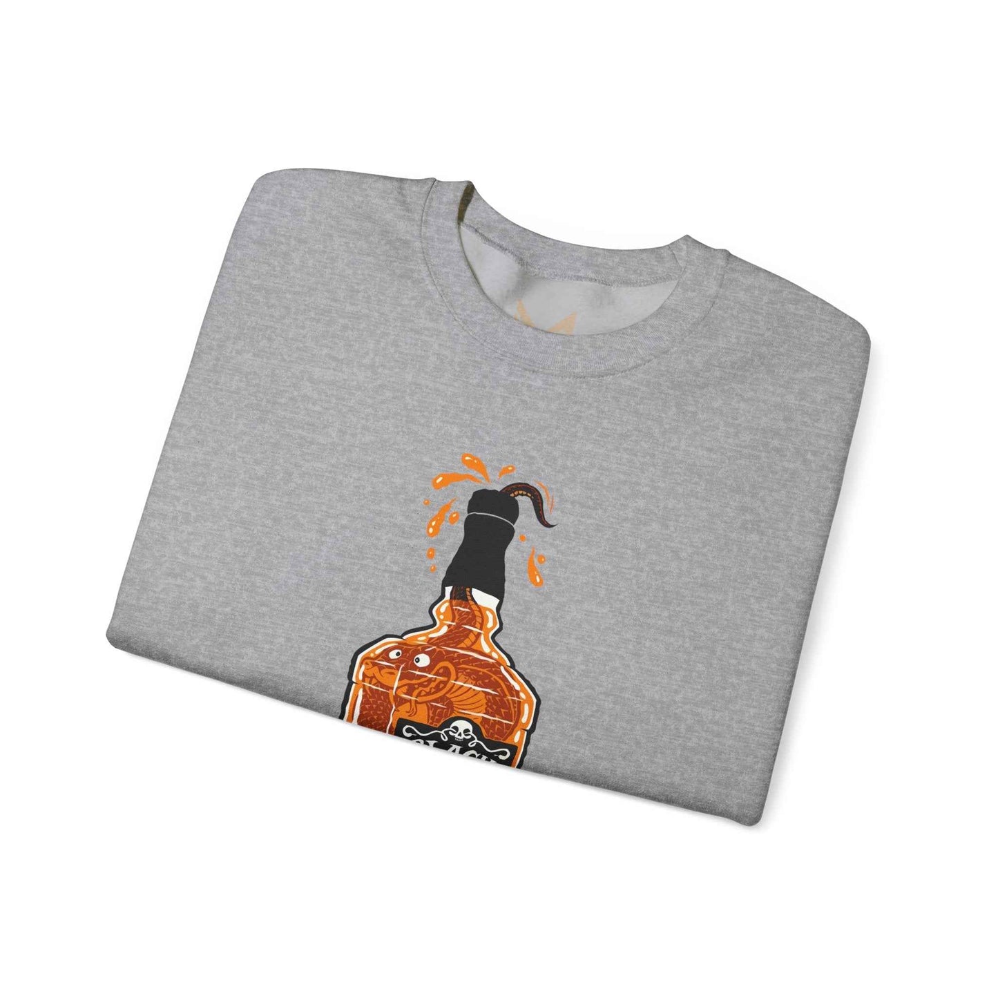 Whiskey Splash Sweatshirt, Cozy Unisex Sweatshirt, Casual Fall Fashion, Perfect Gift for Whiskey Lovers, Comfortable Crewneck