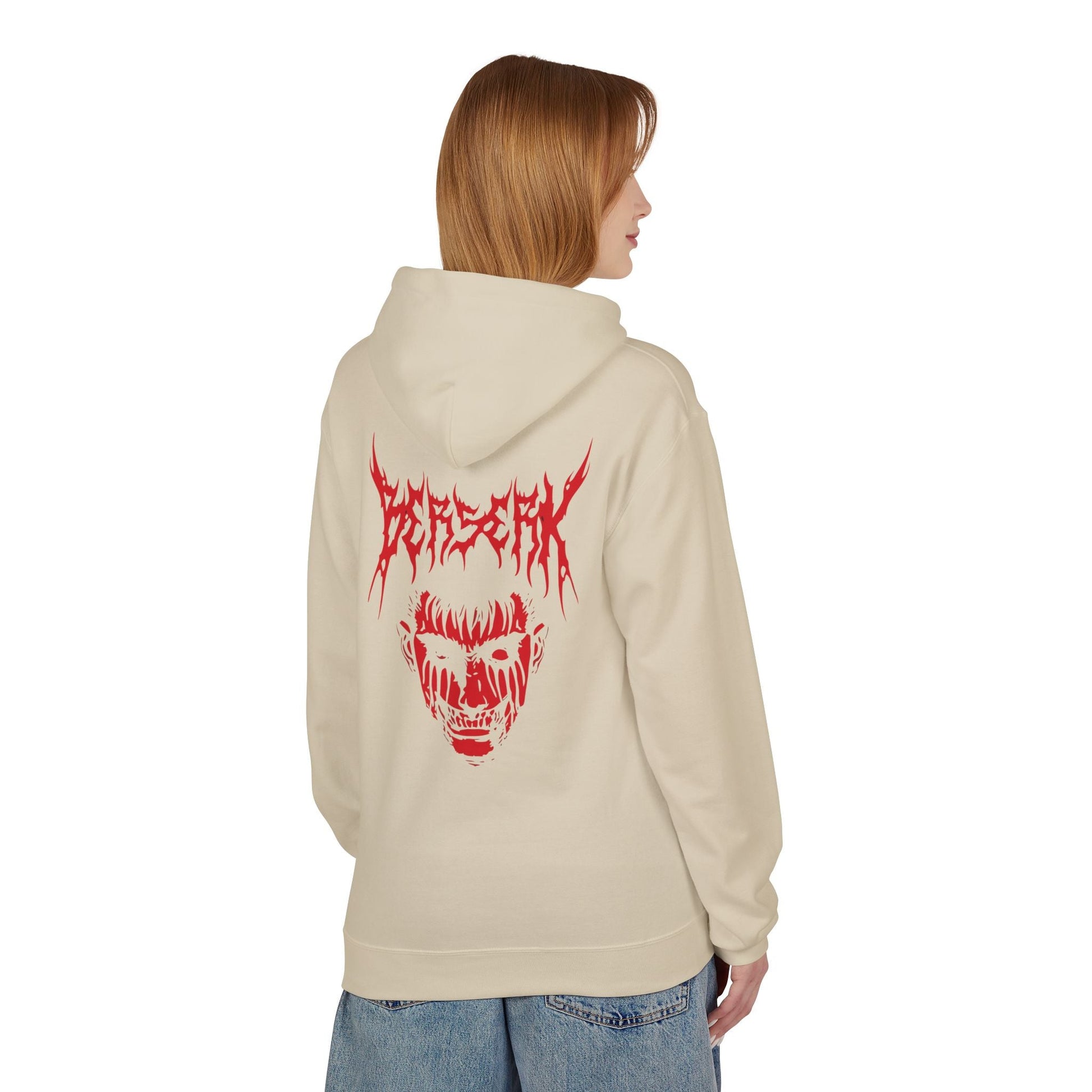 Gothic Graphic Hoodie, Unisex Streetwear, Cozy Fleece Sweatshirt, Perfect for Halloween, Edgy Fashion Gift, Unique Layering Piece - Maklenn