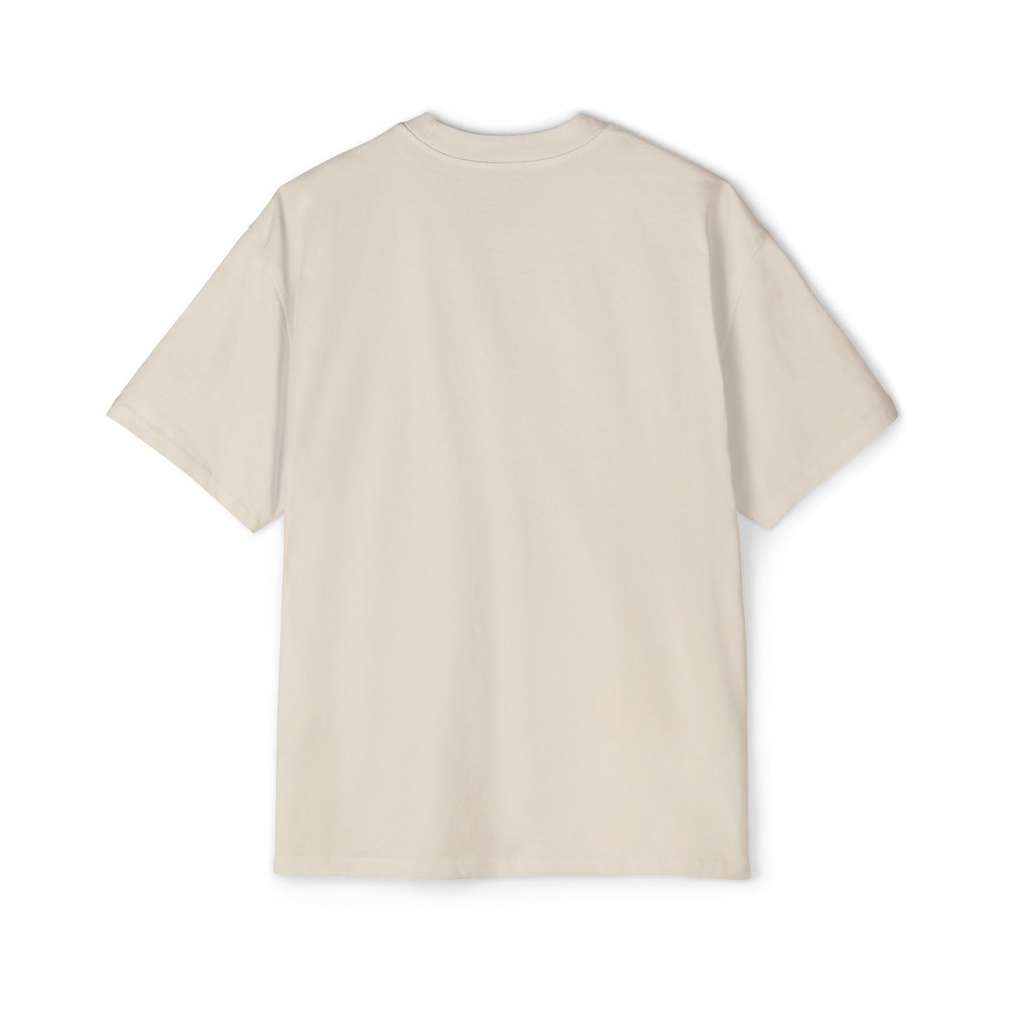 Ouch! Men's Heavy Oversized Tee, Casual T-Shirt, Gift for Him, Everyday Wear, Graphic Tee, Summer Style Printify