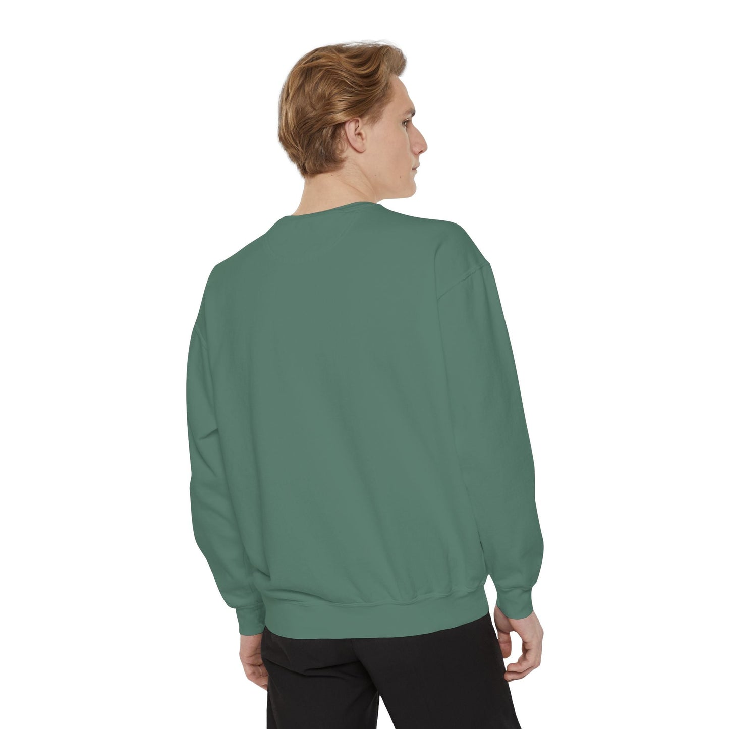 Snoop Dogg Inspired Unisex Garment-Dyed Sweatshirt - Hip Hop Style, Retro Fashion, Streetwear, Gift for Music Lovers, Cozy Apparel Printify
