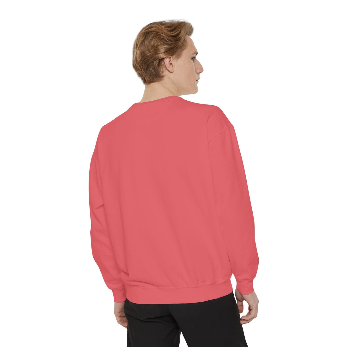 Snoop Dogg Inspired Unisex Garment-Dyed Sweatshirt - Hip Hop Style, Retro Fashion, Streetwear, Gift for Music Lovers, Cozy Apparel Printify