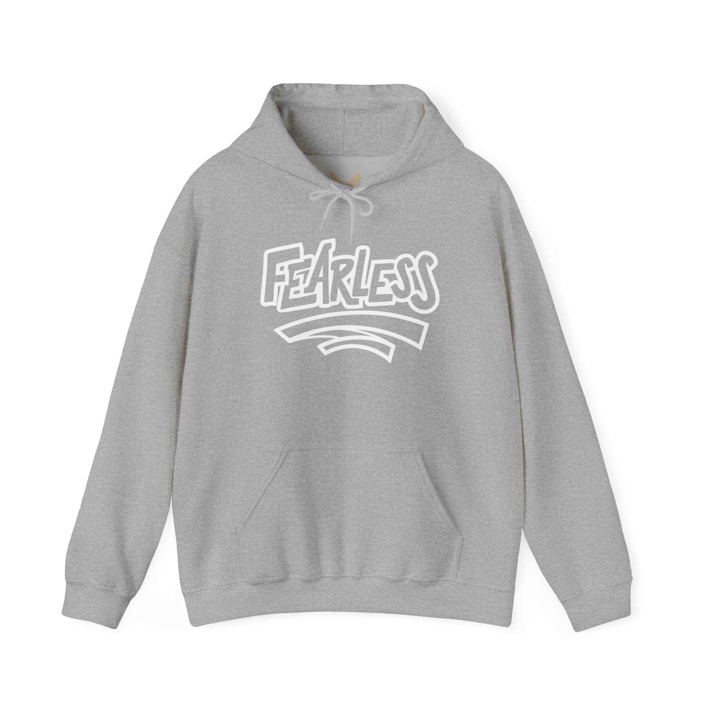 Fearless Hooded Sweatshirt, Unisex Hoodie, Motivational Apparel, Cozy Casual Wear, Gift for Him/Her, Inspirational Hoodie,motivational quotes,inspiring edition,us trend,canada trend,australia trend