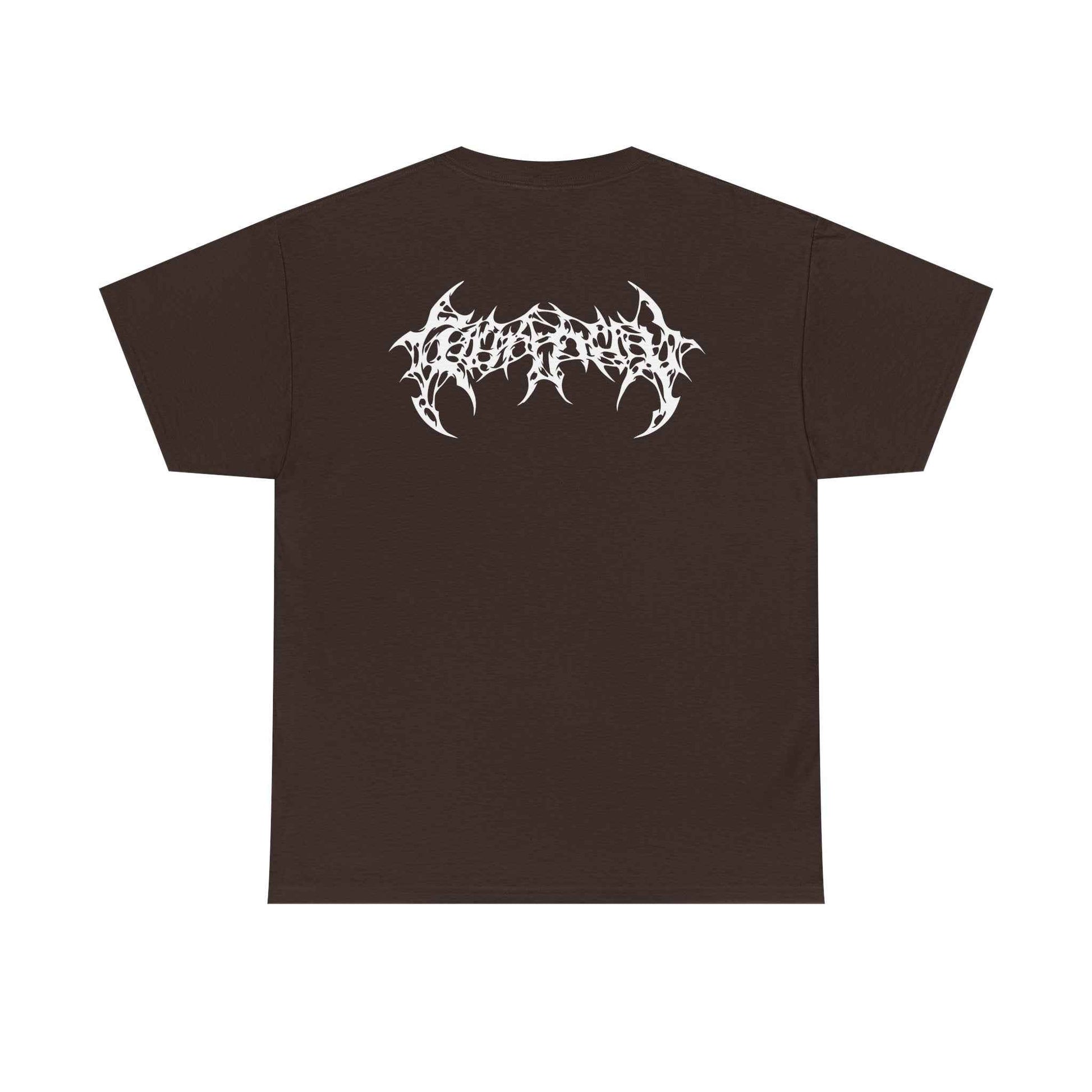 Grunge Graphic Tee, Edgy Unisex Heavy Cotton Shirt, Casual Streetwear, Concert Apparel, Music Festival Wear