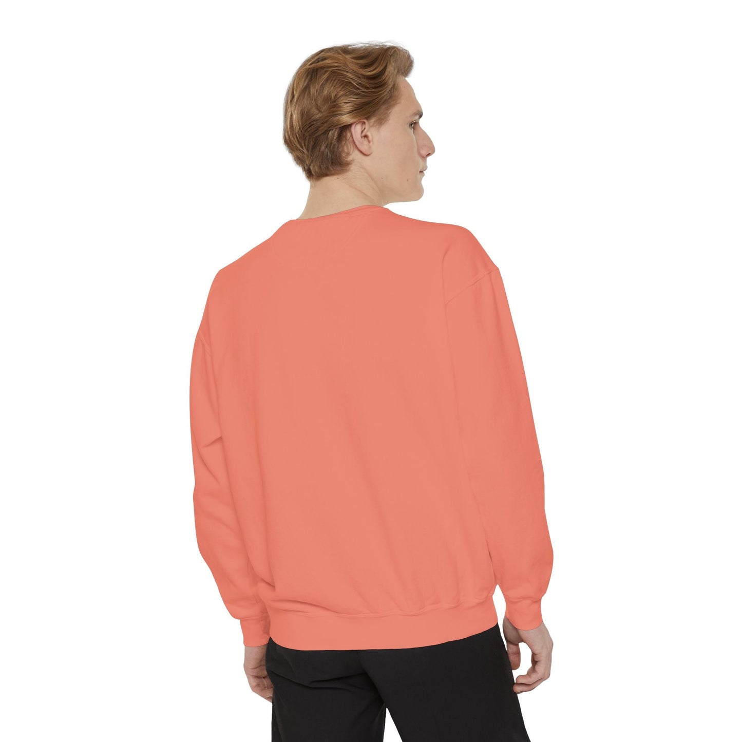 Snoop Dogg Inspired Unisex Garment-Dyed Sweatshirt - Hip Hop Style, Retro Fashion, Streetwear, Gift for Music Lovers, Cozy Apparel Printify