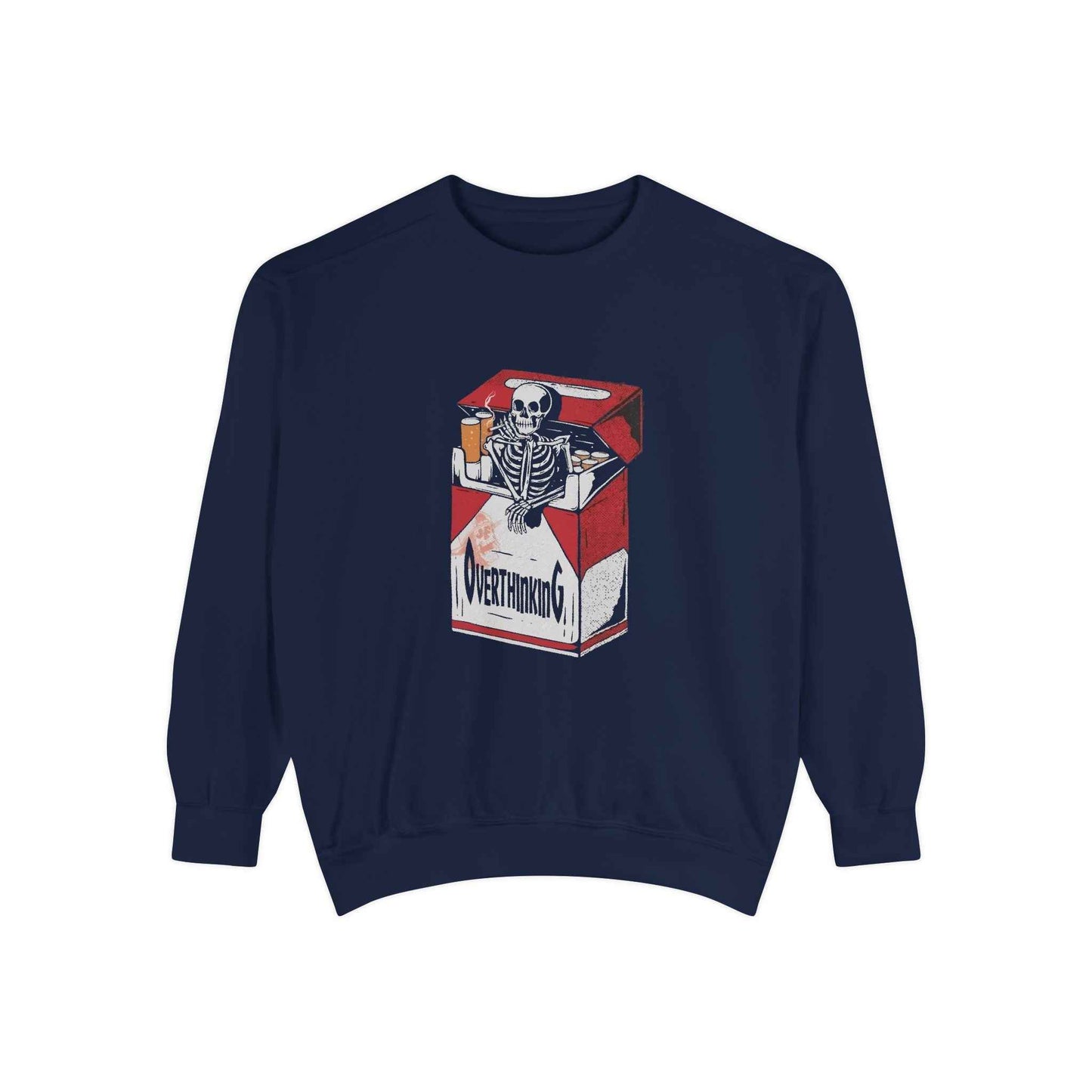 Skeleton Milk Carton Sweatshirt, Unisex Sweatshirt, Halloween Apparel, Funny Sweatshirt, Casual Fashion