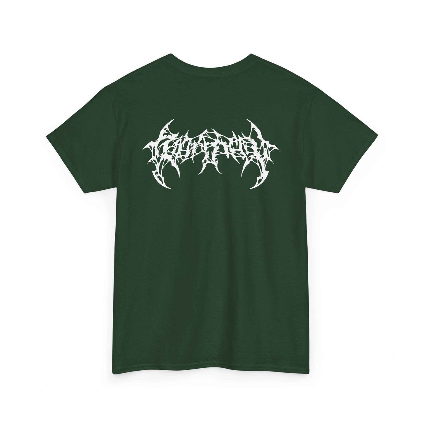 Grunge Graphic Tee, Edgy Unisex Heavy Cotton Shirt, Casual Streetwear, Concert Apparel, Music Festival Wear