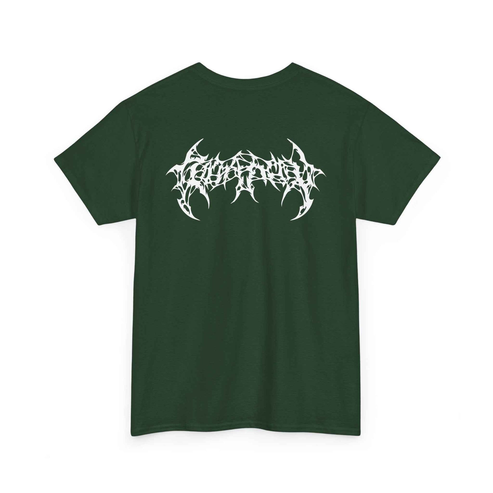 Grunge Graphic Tee, Edgy Unisex Heavy Cotton Shirt, Casual Streetwear, Concert Apparel, Music Festival Wear