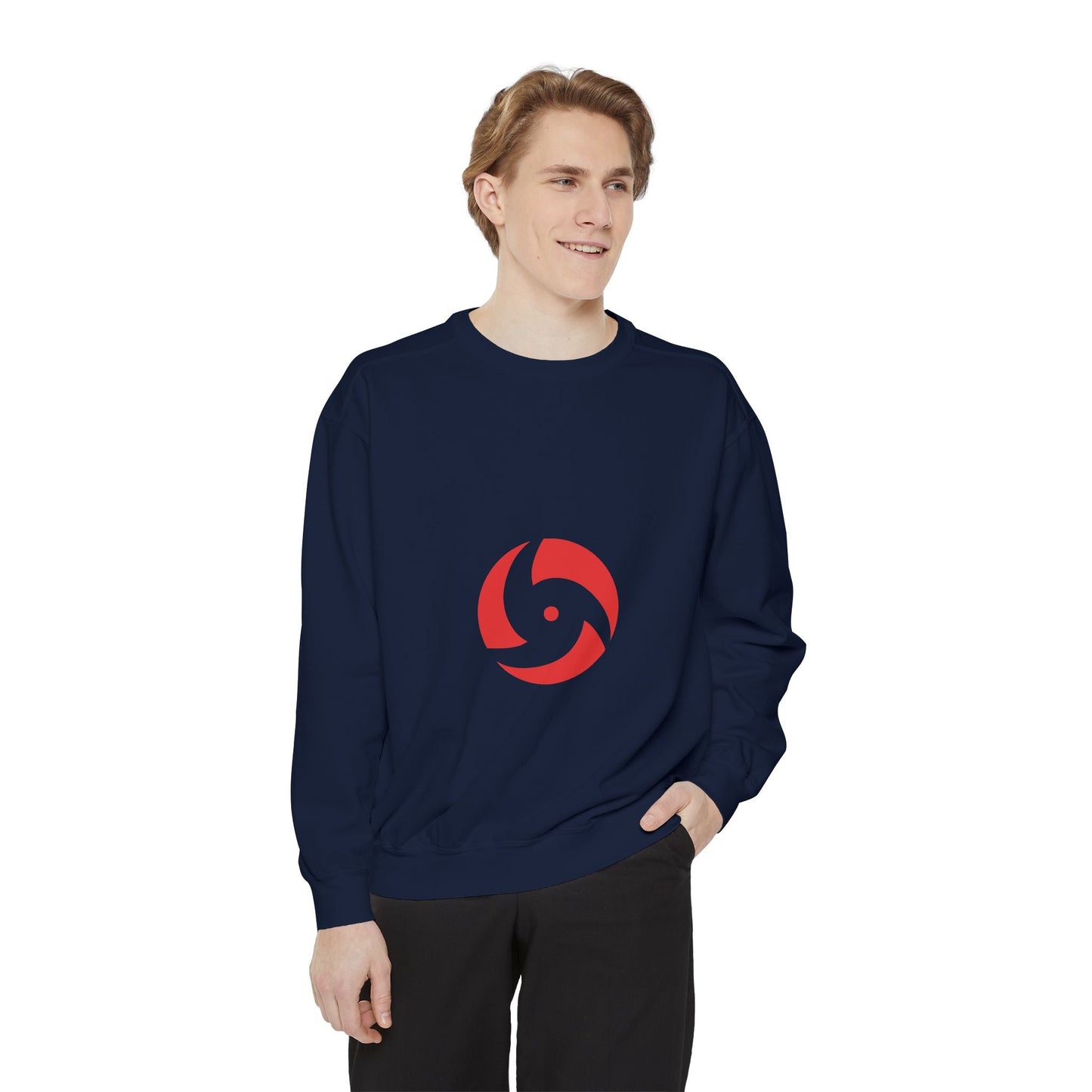 Uchiha Unisex Streetwear Sweatshirt with Graphic Design, Cozy Fashion, Anime Lovers, Casual Wear, Unique Gift Printify