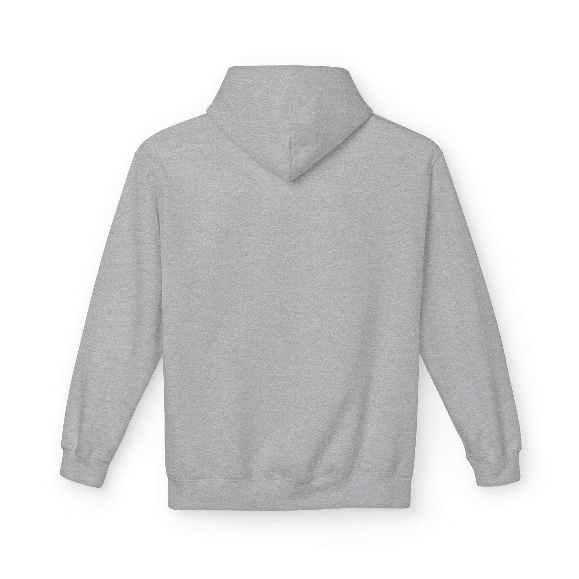 Fleece Hoodie with Bold Graphic Design, Comfortable Casual Wear for Everyday, Perfect for Holidays, Gifts for Friends, Layering Piece - Maklenn