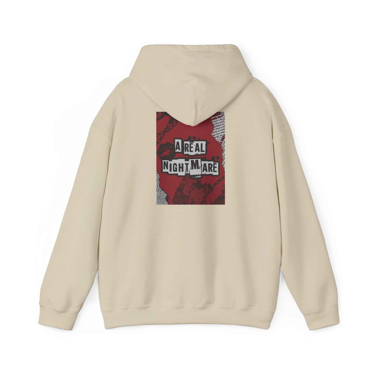 A Real Nightmare Hoodie - Cozy Unisex Sweatshirt for Halloween, Casual Wear, Fall Fashion, Gifts, Party Trend in the USA, Australia Genz Edition, Canada Online Fashion - Maklenn