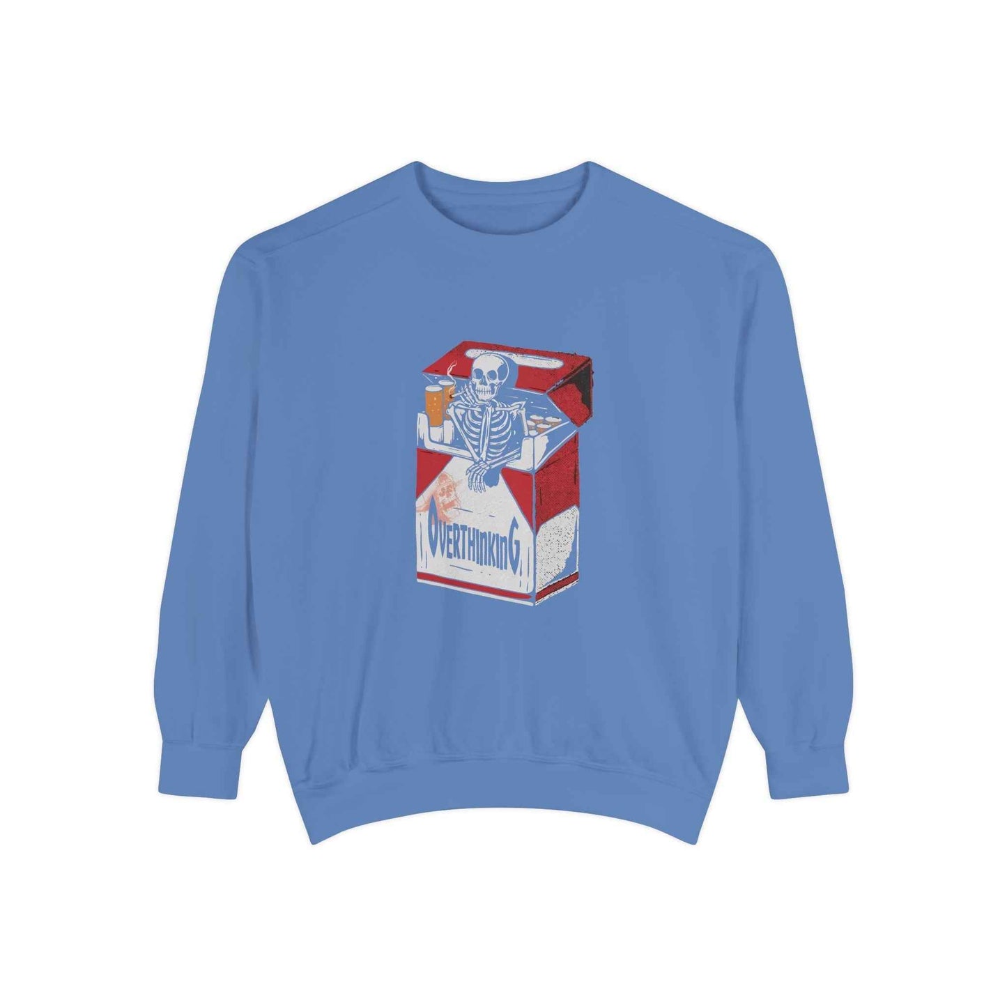 Skeleton Milk Carton Sweatshirt, Unisex Sweatshirt, Halloween Apparel, Funny Sweatshirt, Casual Fashion