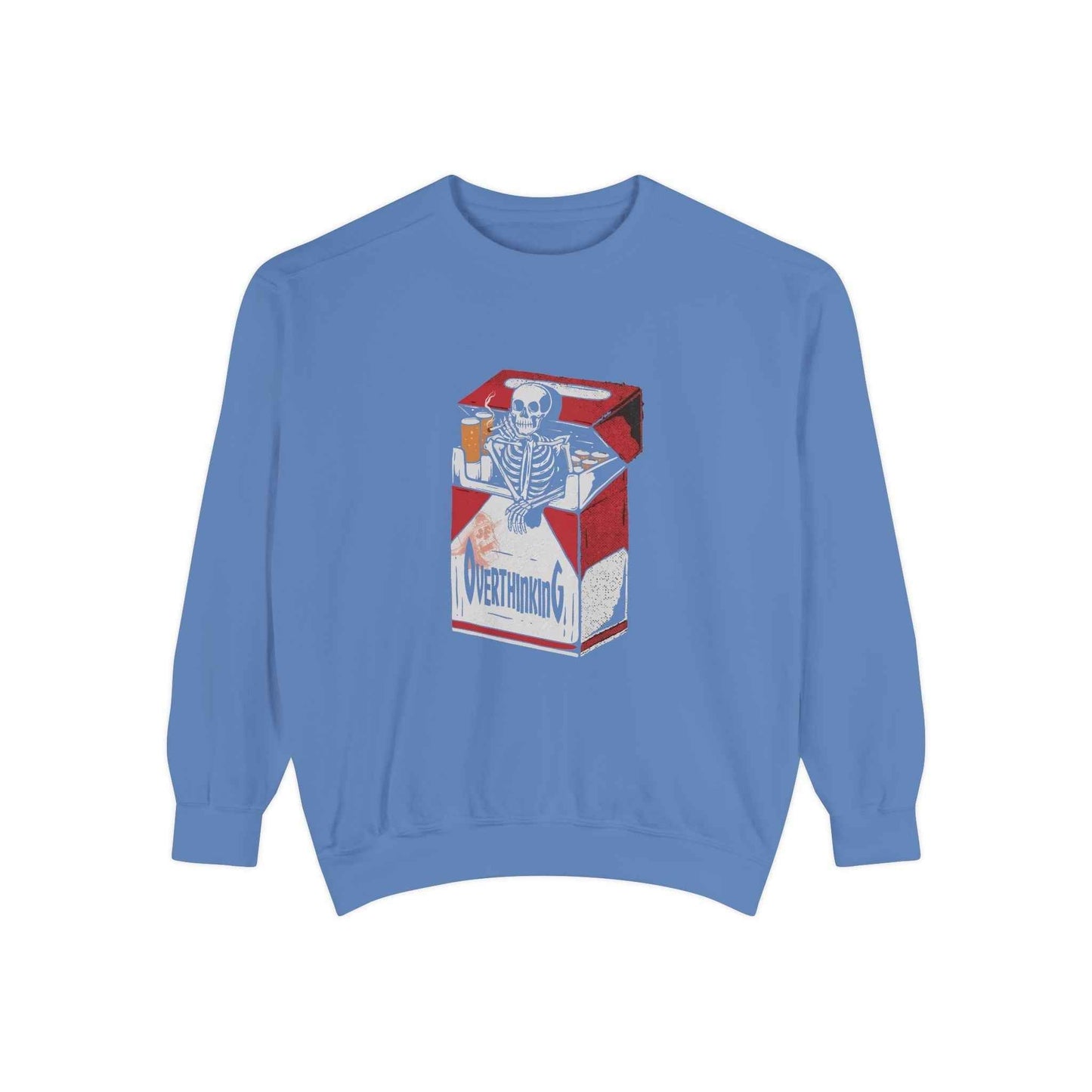 Skeleton Milk Carton Sweatshirt - Unisex Halloween Apparel, Funny and Casual Fashion - Maklenn