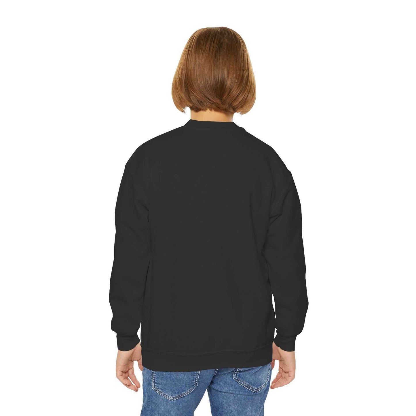 Youth Crewneck Sweatshirt - Life is Better with Coffee - Cozy Gift for Coffee Lovers, Trendy Kids Fashion, Casual Wear, Everyday Comfort