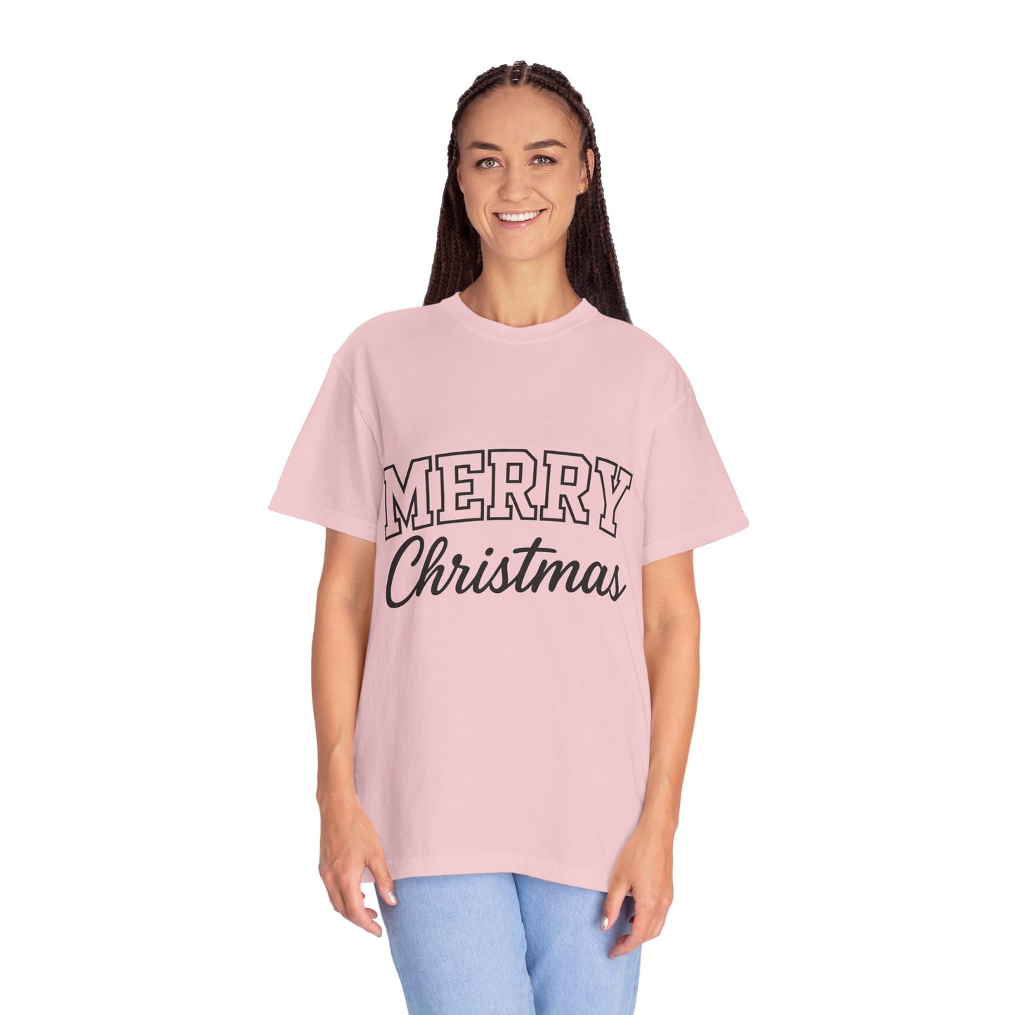 Merry Christmas T-Shirt — Classic Holiday Graphic Tee Printify