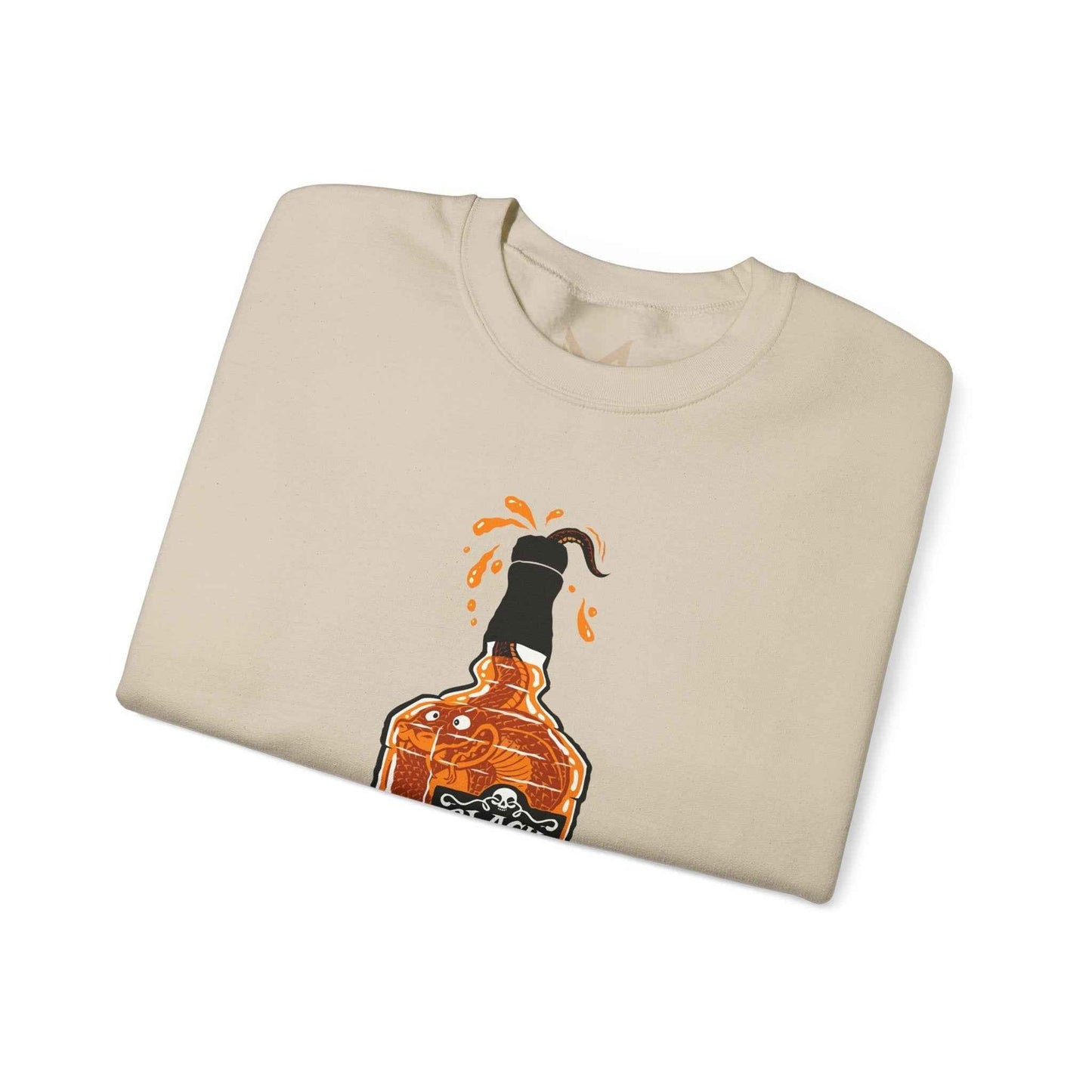 Whiskey Sweatshirt - Cozy Unisex Crewneck for Casual Fall Fashion, Perfect Gift for Whiskey Lovers - Maklenn